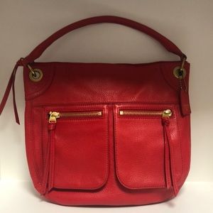 Fossil Red Leather handbag